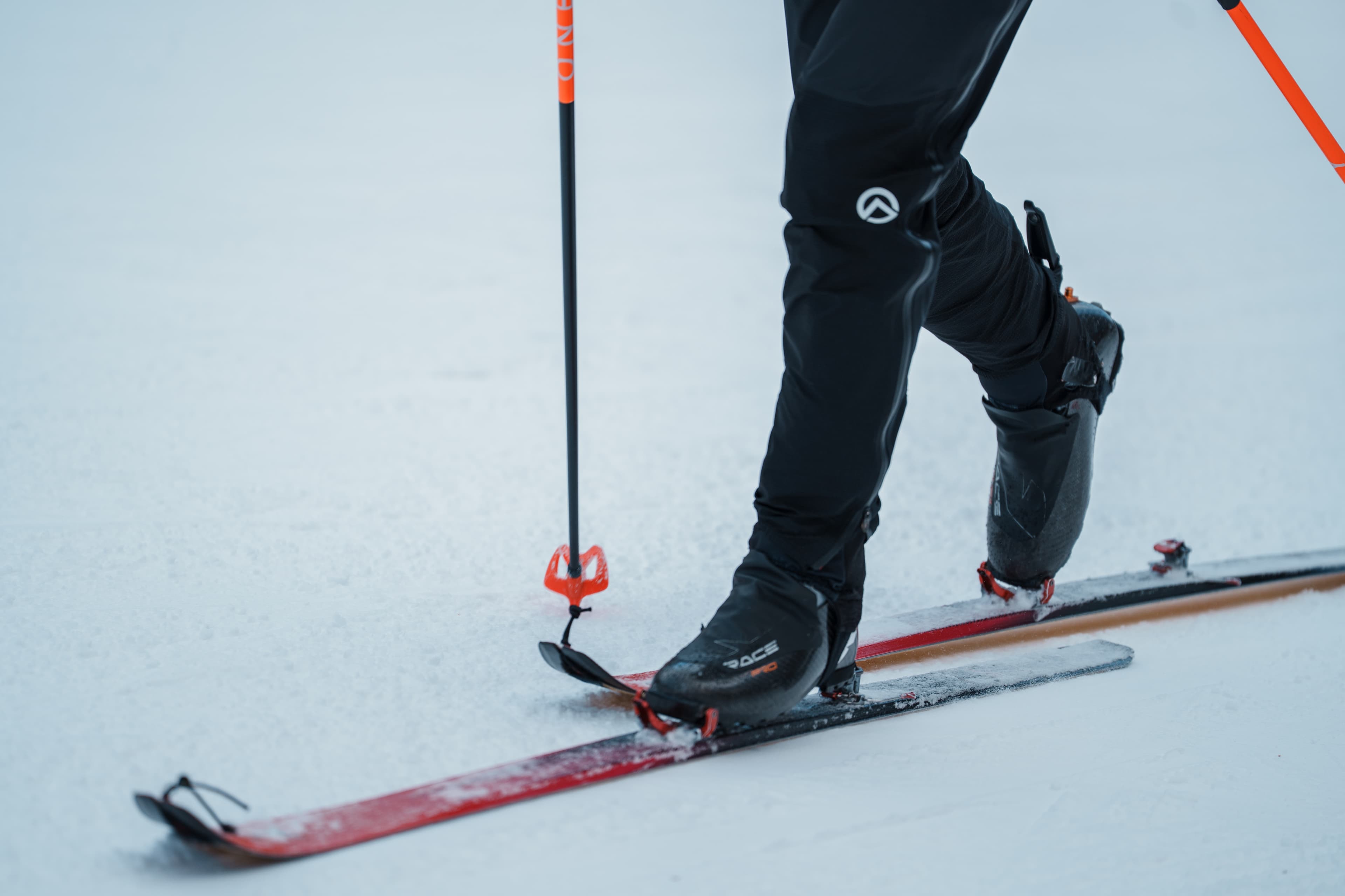 スキーモの装備 - ブーツ、スキン、ビンディング、ポール
